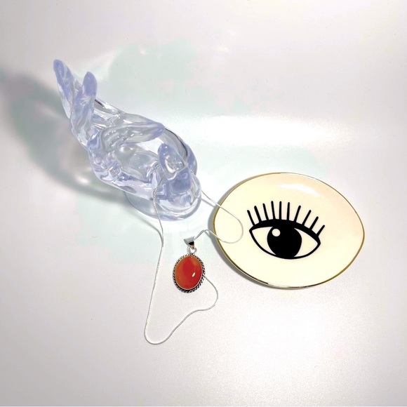 🌈 Lovely Carnelian necklace - Picture 4 of 9